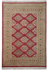 Load image into Gallery viewer, 4 x 6 Hand-Knotted Jaldar Bokhara Rug #F-3111