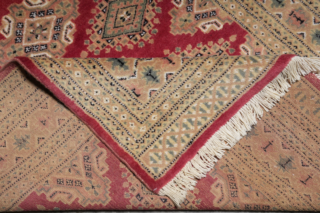 4 x 6 Hand-Knotted Jaldar Bokhara Rug #F-3111
