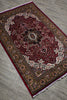 Load image into Gallery viewer, 4 x 6 Kashmar Silk Handmade Soft Rug #F-3358
