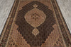 Load image into Gallery viewer, 5.5 x 8 Black Tabriz Mahi Wool and Silk Handmade Rug #F-4454