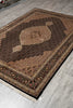 Load image into Gallery viewer, 5.5 x 8 Black Tabriz Mahi Wool and Silk Handmade Rug #F-4454