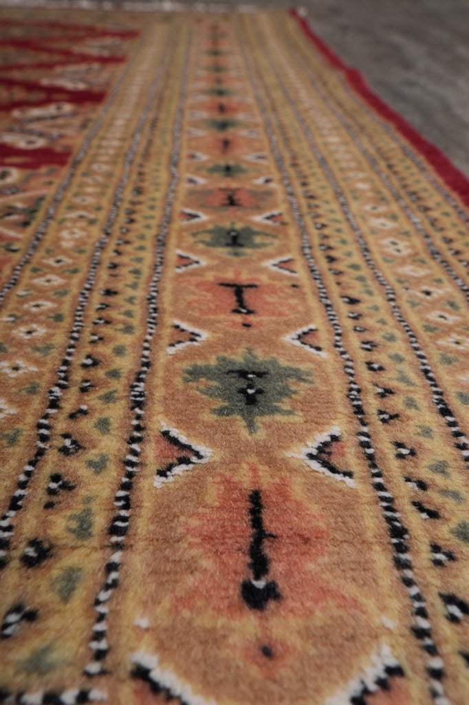 4 x 6 Hand-Knotted Jaldar Bokhara Rug #F-3111
