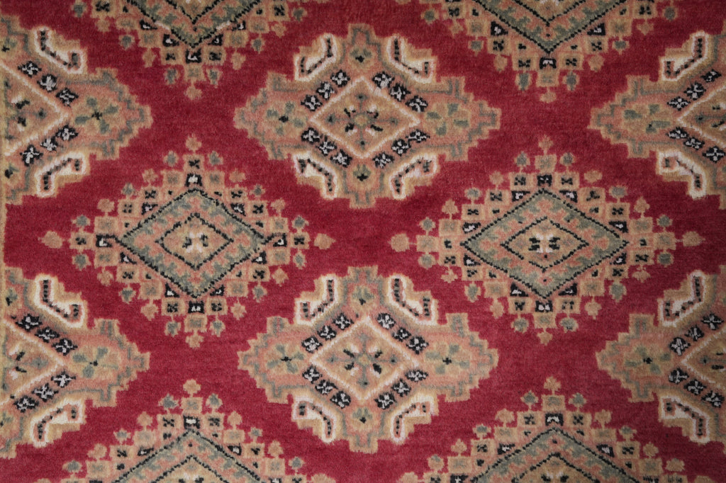4 x 6 Hand-Knotted Jaldar Bokhara Rug #F-3111