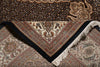 Load image into Gallery viewer, 8.2 x 10.3 Black Mahi Tabriz Wool and Silk Handmade Area Rug #F-4455