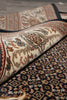 Load image into Gallery viewer, 8.2 x 10.3 Black Mahi Tabriz Wool and Silk Handmade Area Rug #F-4455