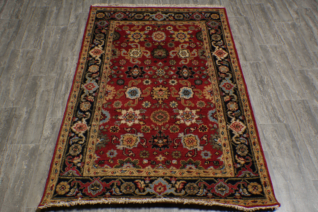 4 x 6 Imported Mahal Rug Handmade India #F-3359