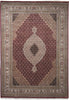 Load image into Gallery viewer, 8.1 x 11.6 Finer Weave Handmade Rug Wool and Silk Mahi Tabriz#F-4155