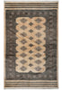 Load image into Gallery viewer, 4 x 6 Quality Jaldar Bokhara Rug Imported Pakistan #F-3112