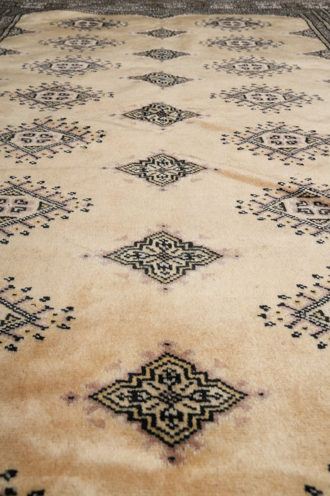 4 x 6 Quality Jaldar Bokhara Rug Imported Pakistan #F-3112