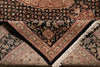 Load image into Gallery viewer, 7.9 x 9.9 Black Area Rug High Quality Handmade Wool Silk #F-4456