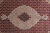 Load image into Gallery viewer, 8.1 x 11.6 Finer Weave Handmade Rug Wool and Silk Mahi Tabriz#F-4155