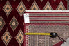 Load image into Gallery viewer, 4 x 6 Hand-Knotted New Jaldar Bokhara Rug Rich Burgundy #PIX-25450
