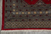 Load image into Gallery viewer, 6.6 x 9 Handmade Jaldar Bokhara Rug Imported Pakistan #F-3361