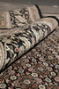 Load image into Gallery viewer, 9 x 12 High Quality Wool and Silk Handmade Area Carpet Black #PIX-8374