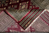 Load image into Gallery viewer, 4 x 6 New Hand-Knotted Jaldar Bokhara Rug Burgundy Green #B-75601