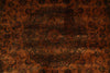 Load image into Gallery viewer, 4 x 6 Oval Silk Handmade Rug Over Dye Gold #51060
