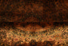Load image into Gallery viewer, 4 x 6 Oval Silk Handmade Rug Over Dye Gold #51060
