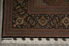 Load image into Gallery viewer, 11.3 x 16.3 Authentic Signed Persian Tabriz Mahi Super Fine Quality 400 KPSI Silk &amp; Wool Rug Black 400KPSI #PIX-20629