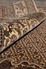 Load image into Gallery viewer, 8 x 10 Beige Quality Wool And Silk Handmade Tabriz Mahi Area Rug #F-4457