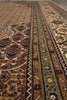 Load image into Gallery viewer, 8 x 10 Beige Quality Wool And Silk Handmade Tabriz Mahi Area Rug #F-4457