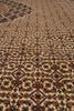 Load image into Gallery viewer, 8 x 10 Beige Quality Wool And Silk Handmade Tabriz Mahi Area Rug #F-4457
