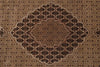 Load image into Gallery viewer, 8 x 10 Beige Quality Wool And Silk Handmade Tabriz Mahi Area Rug #F-4457