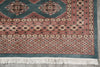 Load image into Gallery viewer, 4 x 7 Green Jaldar Bokara Rug #B-78151