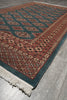 Load image into Gallery viewer, 4 x 7 Green Jaldar Bokara Rug #B-78151