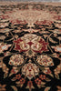 Load image into Gallery viewer, 8.6 x 11.6 Fine Wool and Silk Handmade Tabriz Rug Black #F-4158