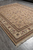 Load image into Gallery viewer, 8.6 x 11.6 Fine Weave Wool and Silk handmade Rug Khaki #F-4159