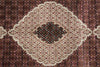 Load image into Gallery viewer, 10 x 10.3 Feet Square High Quality Handmade Arear Rug Wool And Silk Tabriz Mahi Carpet Rich Ruby #F-4459