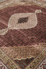 Load image into Gallery viewer, 10 x 10.3 Feet Square High Quality Handmade Arear Rug Wool And Silk Tabriz Mahi Carpet Rich Ruby #F-4459