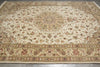 Load image into Gallery viewer, 8.9 x 12 New Quality Wool and Silk Hand-Knotted Tabriz Rug #F-3109