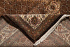 Load image into Gallery viewer, 8 x 10 Dark Chocolate Brown Quality Handmade Area Rug Tabriz Mahi Wool and Silk #F-4460