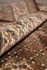 Load image into Gallery viewer, 8 x 10 Dark Chocolate Brown Quality Handmade Area Rug Tabriz Mahi Wool and Silk #F-4460