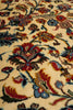 Load image into Gallery viewer, 6.8 x 10 Cream And Red Persian Kashan Rug - view 12