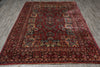 Load image into Gallery viewer, 6 x 9 Authentic Antique Persian Sarouk Rug 1950's #F-3108