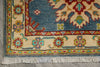 Load image into Gallery viewer, 10 Feet Runner Handmade Afghan Kazak Rug Light Blue #F-3268