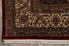 Load image into Gallery viewer, 8 x 9.6 Burgundy Mahi Tabriz Wool and Silk Quality Handmade Area Rug #F-4461