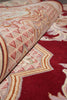 Load image into Gallery viewer, 9.2 x 12 Handmade French Savonnerie Rug Burgundy #F-4161