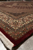 Load image into Gallery viewer, 8 x 9.6 Burgundy Mahi Tabriz Wool and Silk Quality Handmade Area Rug #F-4461