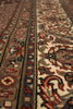 Load image into Gallery viewer, 8 x 9.6 Burgundy Mahi Tabriz Wool and Silk Quality Handmade Area Rug #F-4461