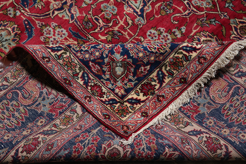 10.8 x 16.9 Authentic Persian Tabriz Rug Traditional 1980's  #F-5000