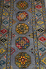 Load image into Gallery viewer, 10 Feet Runner Afghan Kazak Rug Slate Blue Gray #F-3271