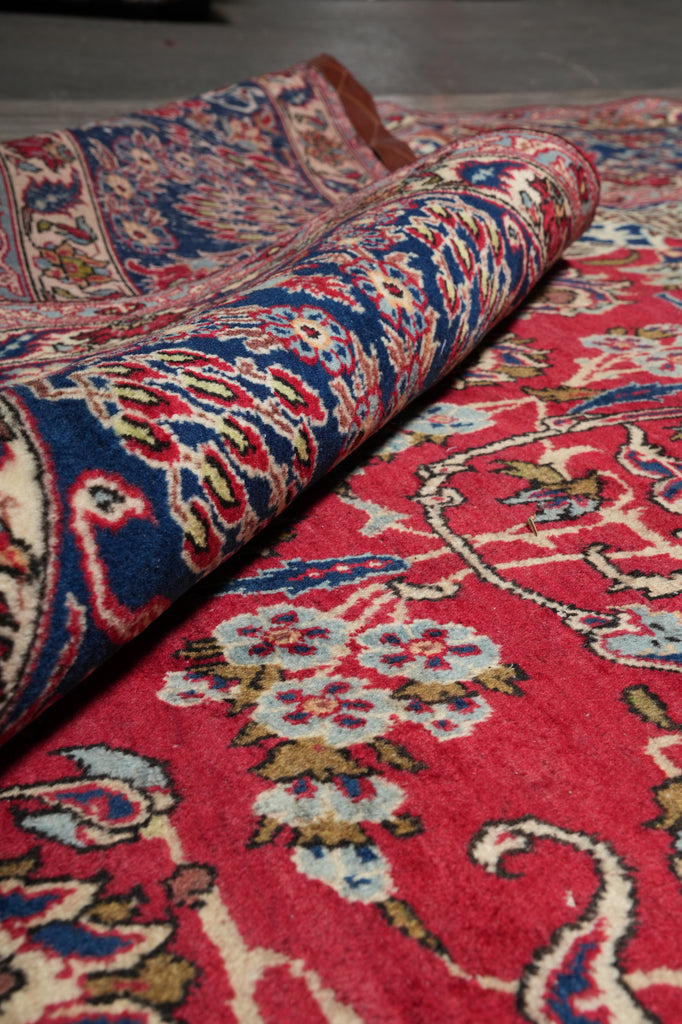 10.8 x 16.9 Authentic Persian Tabriz Rug Traditional 1980's  #F-5000