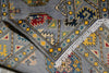 Load image into Gallery viewer, 10 Feet Runner Afghan Kazak Rug Slate Blue Gray #F-3271