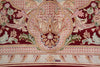 Load image into Gallery viewer, 9.2 x 12 Handmade French Savonnerie Rug Burgundy #F-4161