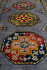 Load image into Gallery viewer, 10 Feet Runner Afghan Kazak Rug Slate Blue Gray #F-3271