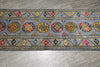 Load image into Gallery viewer, 10 Feet Runner Afghan Kazak Rug Slate Blue Gray #F-3271