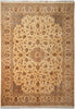 Load image into Gallery viewer, 9.1 x 12.4 Wool and Silk Finer Weave Handmade rug #F-4162